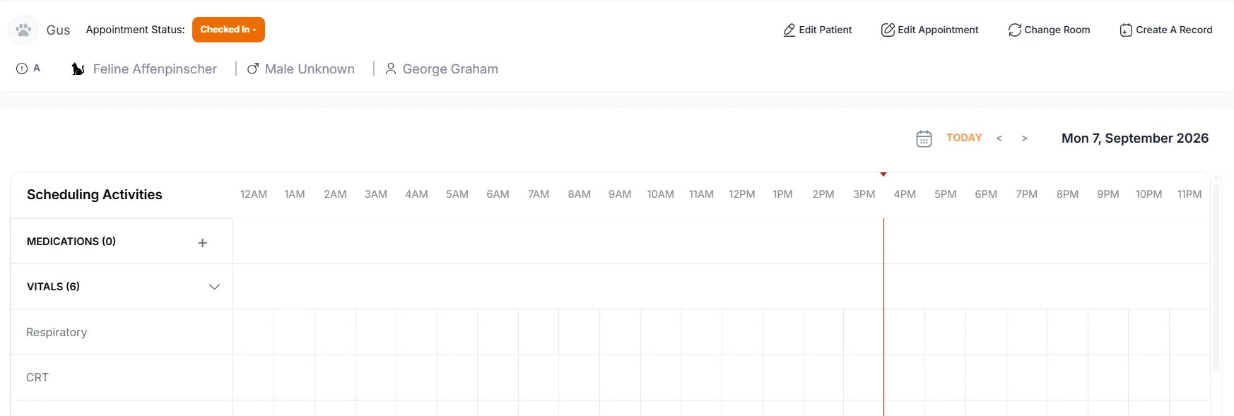 Check-In and Check-Out, Treatment Plans (for in-patients)
