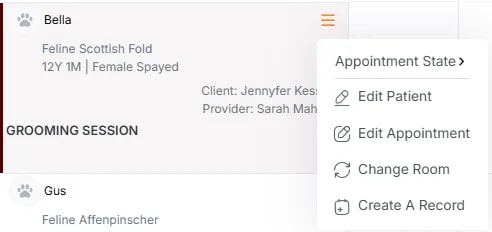 Checking Patients In and Out, Assigning a room