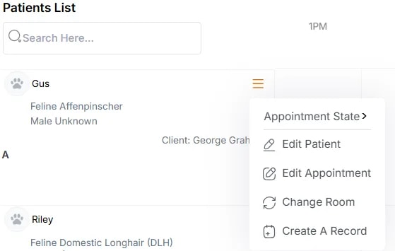 Creating a Medical Note, Opening the Add Record form