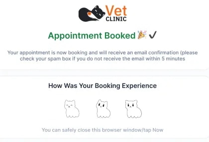 Online Booking, The client's booking flow